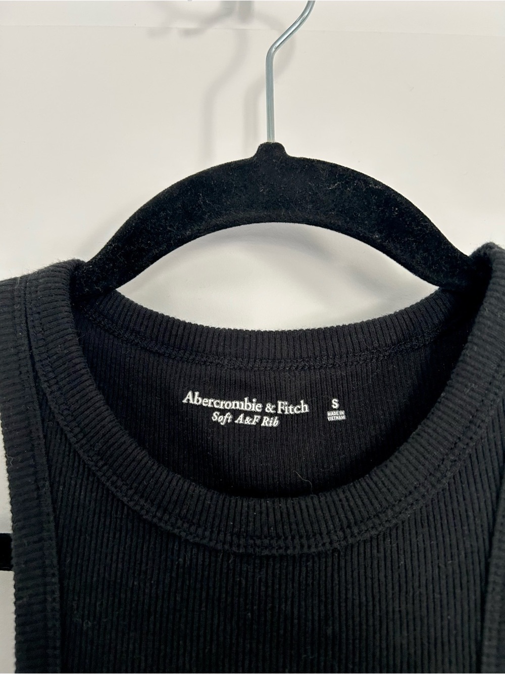 Abercrombie Ribbed Black Bodysuit - Picture 3 of 5